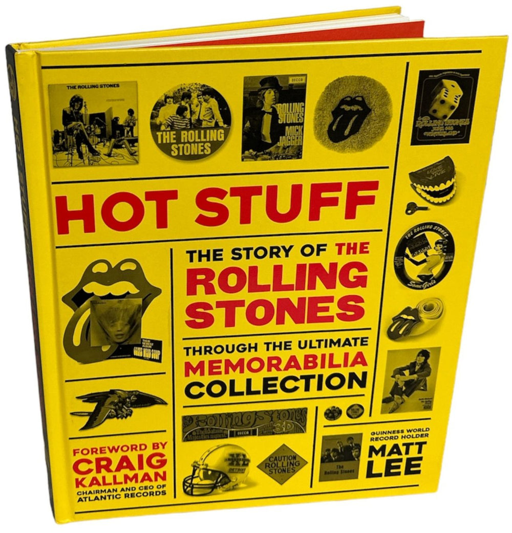 The Rolling Stones Hot Stuff : The Story of the Rolling Stones: Through the Ultimate Memorabilia Collection UK book 9781787393073