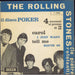 The Rolling Stones Il Disco Poker - Blue Border, White Artst & Blue Titles Italian 7" vinyl single (7 inch record / 45)