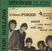 The Rolling Stones Il Disco Poker - Dark Green Border Italian 7" vinyl single (7 inch record / 45) F11999