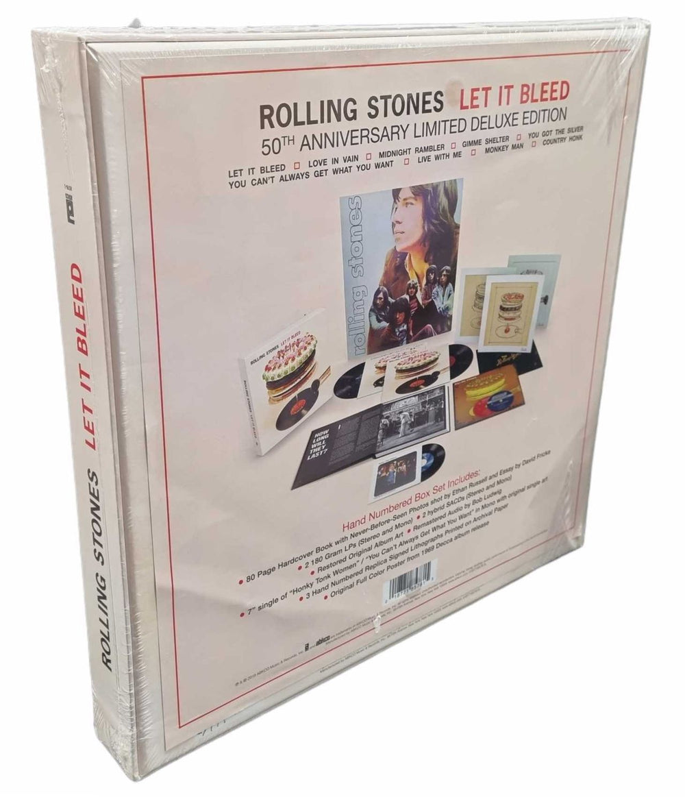 The Rolling Stones Let It Bleed - 50th Anniversary Edition - Sealed UK Vinyl Box Set ROLVXLE771649