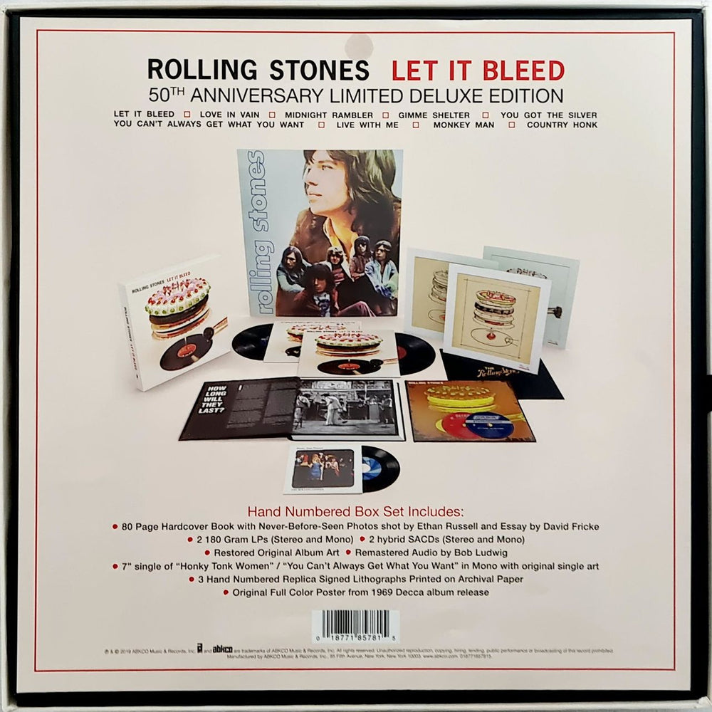 The Rolling Stones Let It Bleed - 50th Anniversary Edition UK Vinyl Box Set ROLVXLE789146