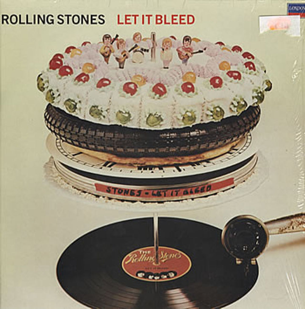 The Rolling Stones Let It Bleed Dutch vinyl LP album (LP record) 820052-1