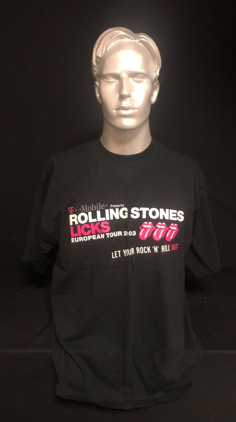 The Rolling Stones Licks European Tour 2003 - Rucksack + T-Shirt & CD UK Promo memorabilia ROLMMLI729013