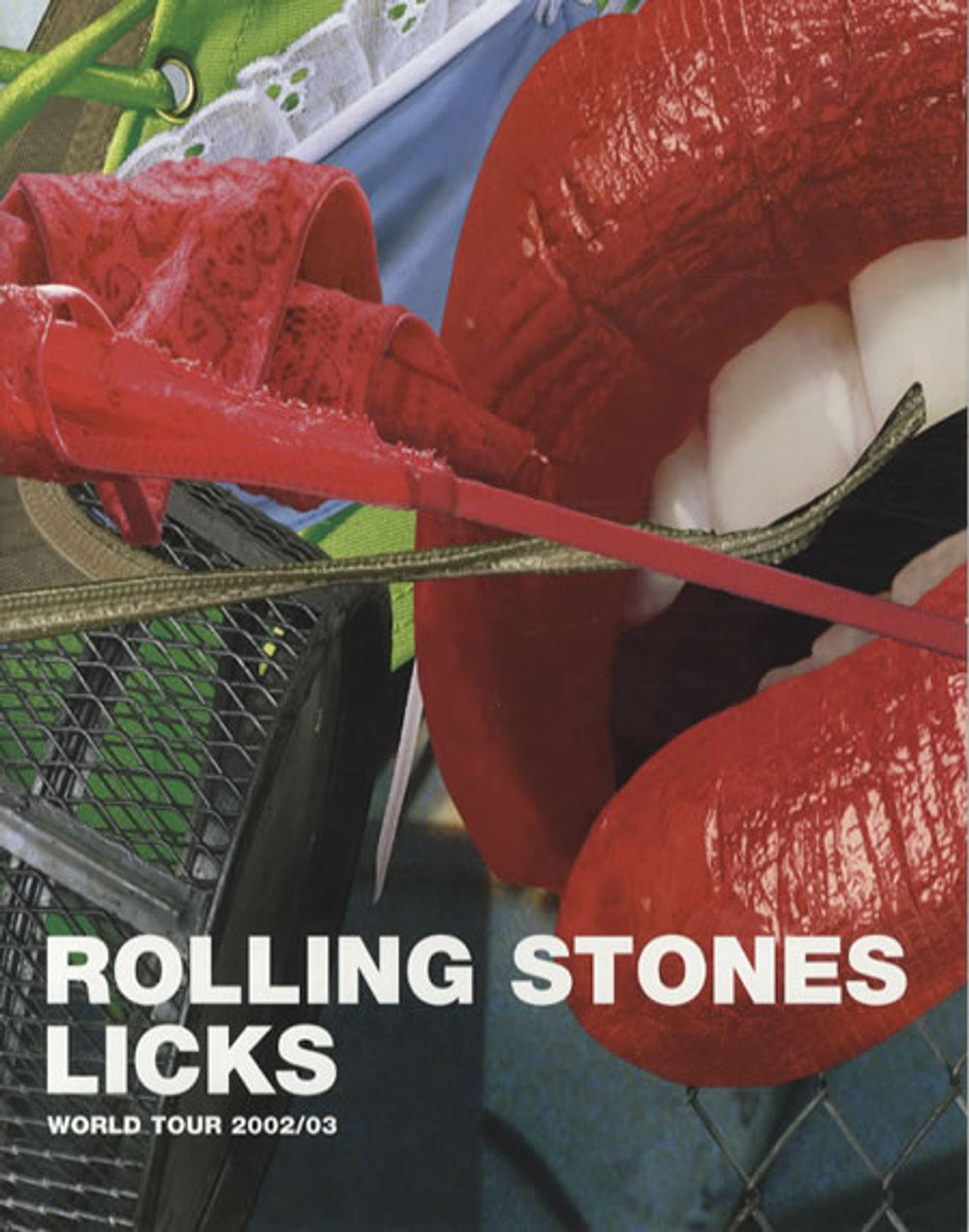 The Rolling Stones Licks World Tour 2002/03 UK tour programme TOUR PROGRAMME