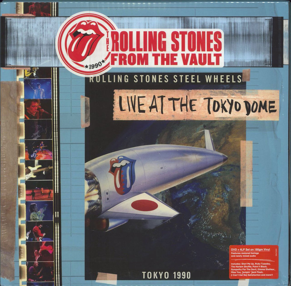 The Rolling Stones Live At The Tokyo Dome - Sealed UK 4-LP vinyl album record set ERDVLP092