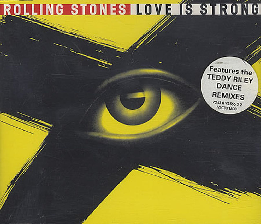 The Rolling Stones Love Is Strong - Dance Remixes UK CD single (CD5 / 5") VSCDX1503