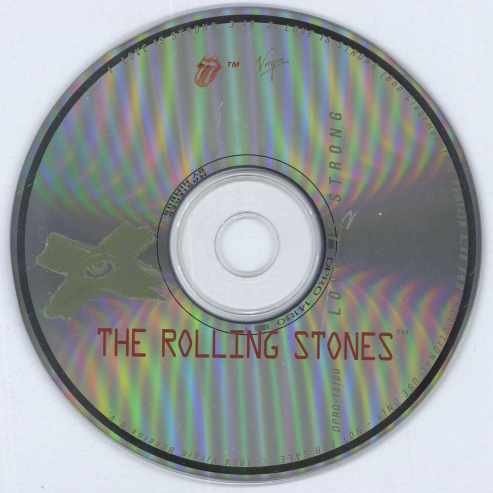 The Rolling Stones Love Is Strong US Promo CD single (CD5 / 5") ROLC5LO30050