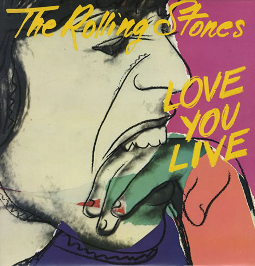 The Rolling Stones Love You Live - Emi 2nd Issue + Inners UK 2-LP vinyl record set (Double LP Album) CUNSP69101