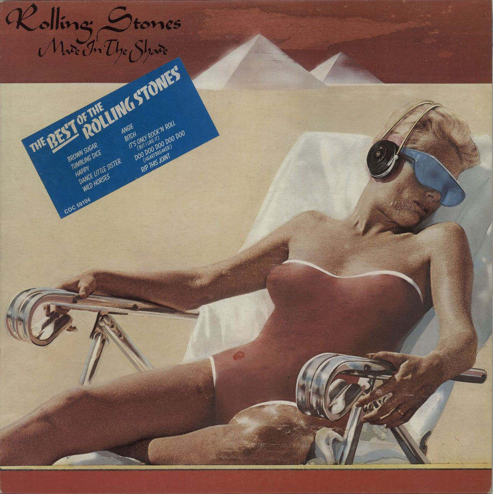 The Rolling Stones Made In The Shade - Stickered P/S - EX UK vinyl LP album (LP record) COC59104