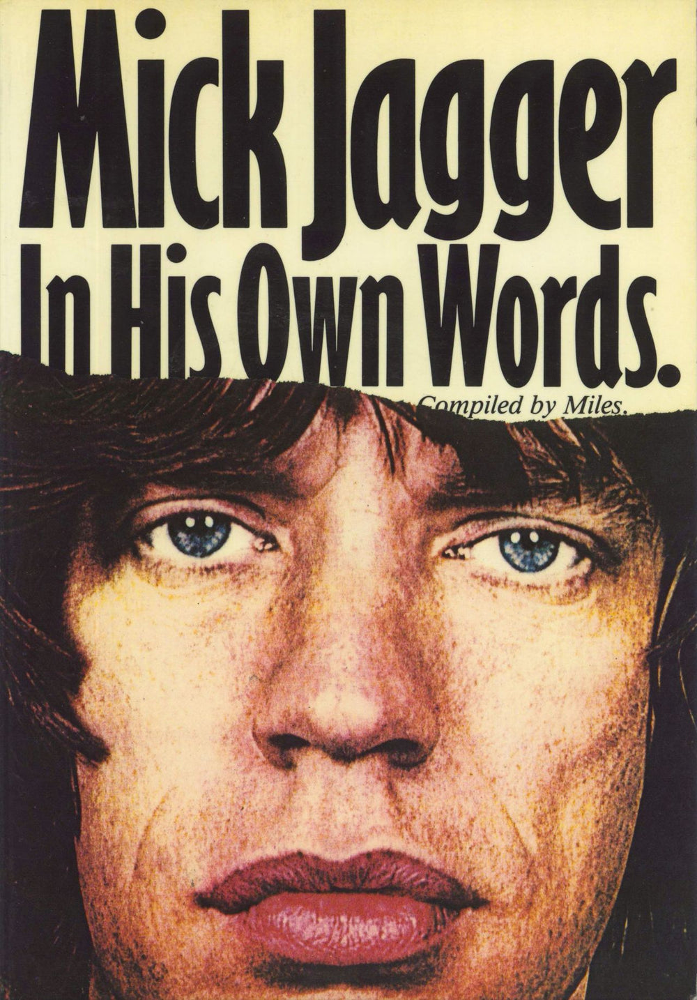 The Rolling Stones Mick Jagger In His Own Words UK book 0860019306