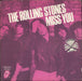 The Rolling Stones Miss You - CIAO 2001 Italian 7" vinyl single (7 inch record / 45) 3C006-61201