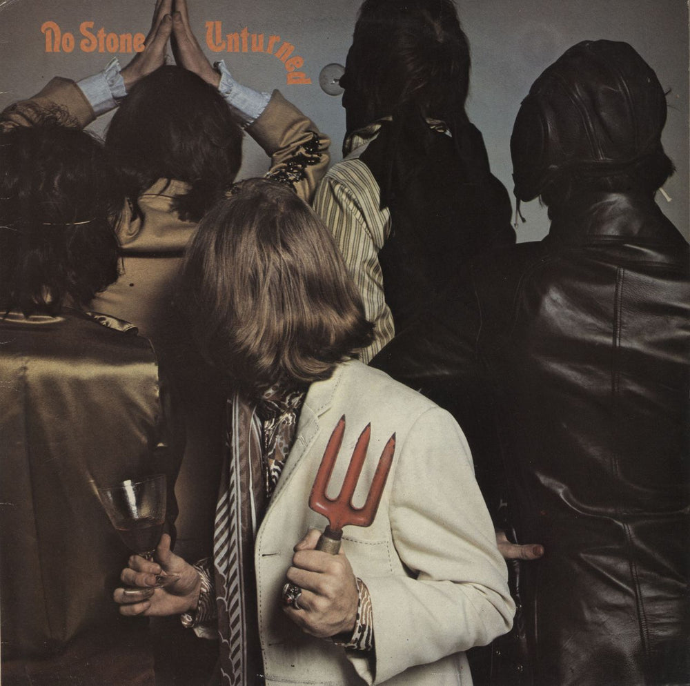 The Rolling Stones No Stone Unturned - glossy p/s UK vinyl LP album (LP record) SKL5173