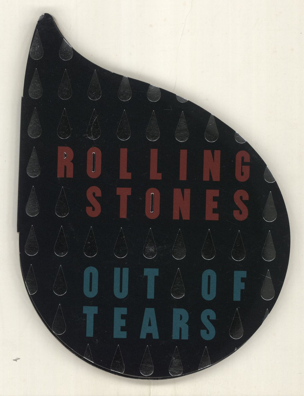 The Rolling Stones Out Of Tears - Tear Shaped Pack UK CD single (CD5 / 5") VSCDX1524