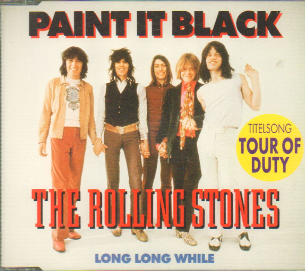 The Rolling Stones Paint It Black - Tour Of Duty Dutch CD single (CD5 / 5") 882144-2