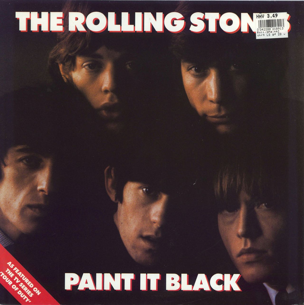 The Rolling Stones Paint It Black UK 12" vinyl single (12 inch record / Maxi-single) LONX264