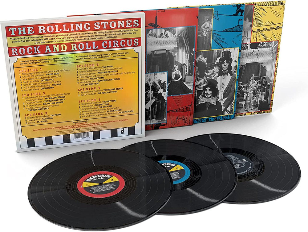 The Rolling Stones Rock And Roll Circus - 180 Gram Vinyl UK Vinyl Box Set