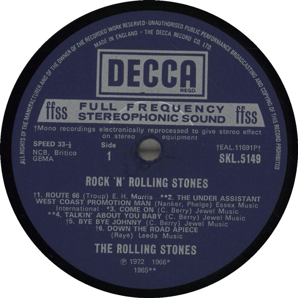 The Rolling Stones Rock 'n' Rolling Stones - 1st - EX UK vinyl LP album (LP record)