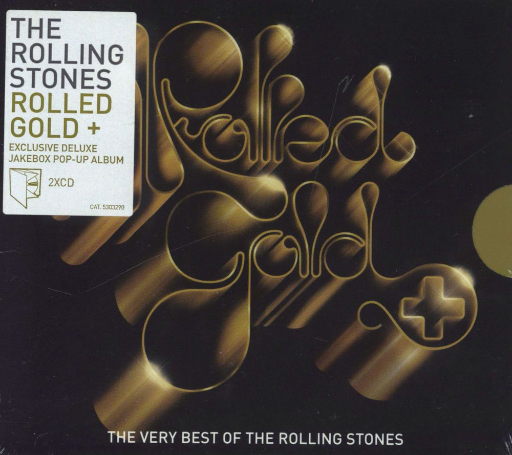 The Rolling Stones Rolled Gold + - Sealed UK 2 CD album set (Double CD) 5303290