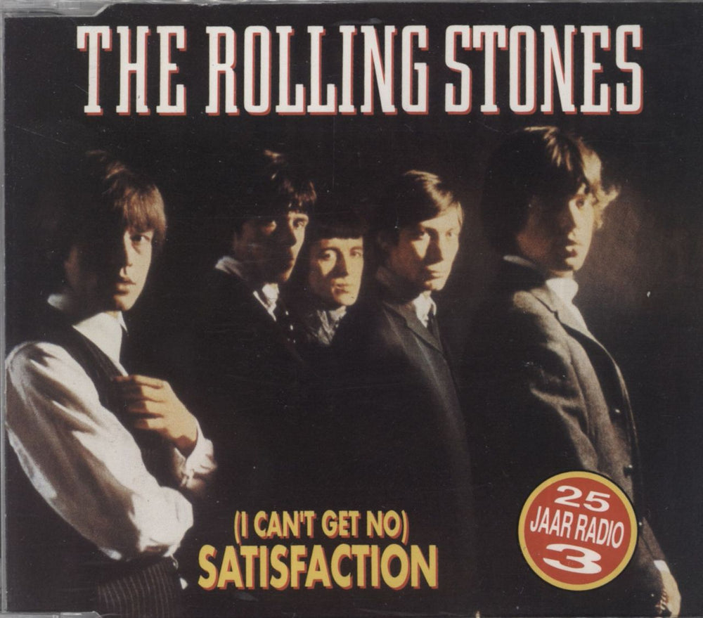 The Rolling Stones Satisfaction - Jaar Radio Issue Dutch CD single (CD5 / 5") 882200-2