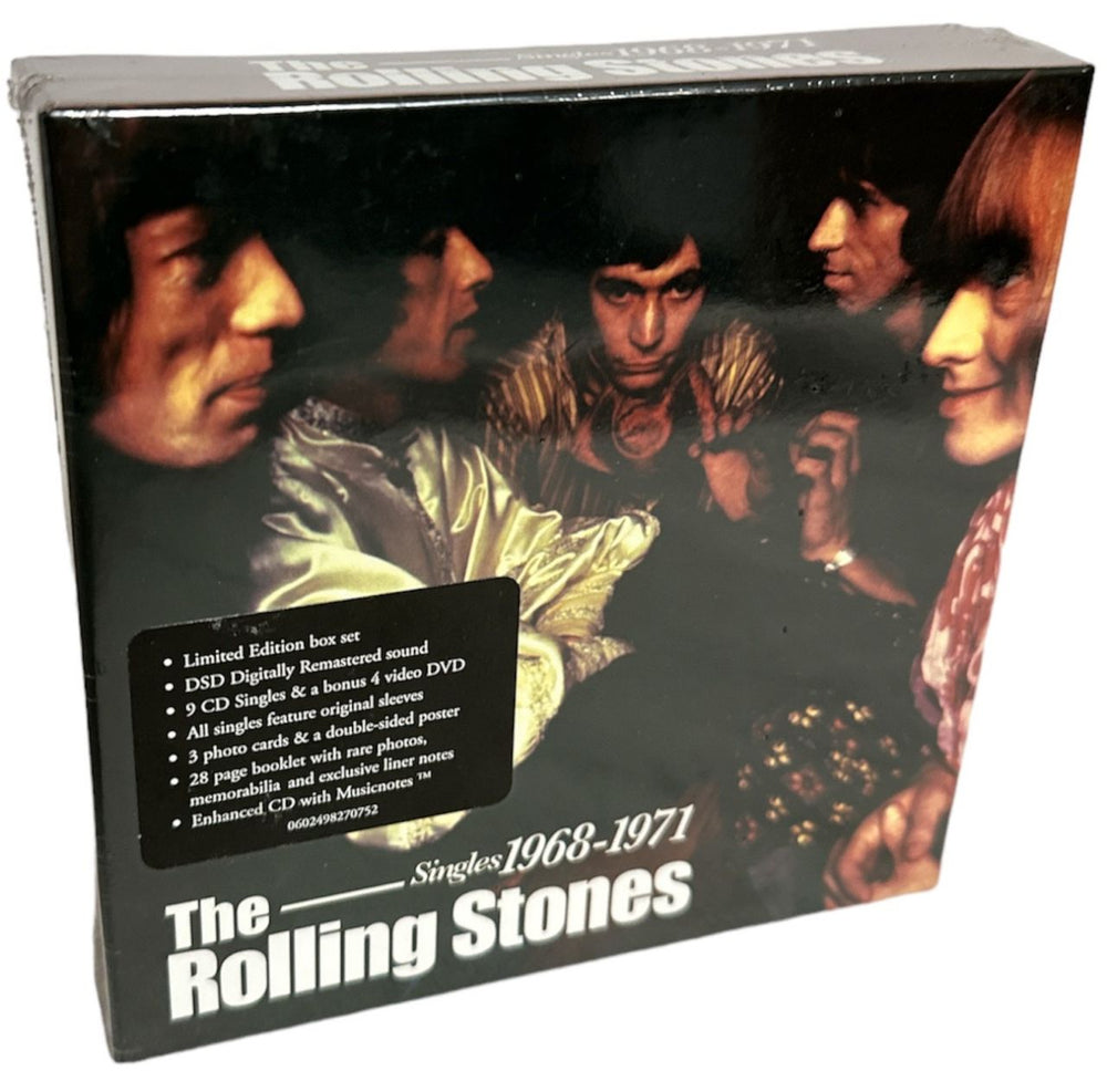 The Rolling Stones Singles 1968-1971 [Volume Three] - Sealed UK CD Album Box Set 0602498270752