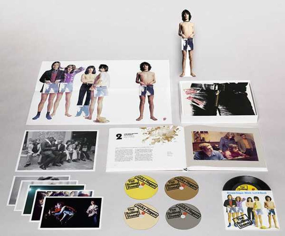 The Rolling Stones Sticky Fingers - Super Deluxe Edition UK CD Album Box Set ROLDXST675337