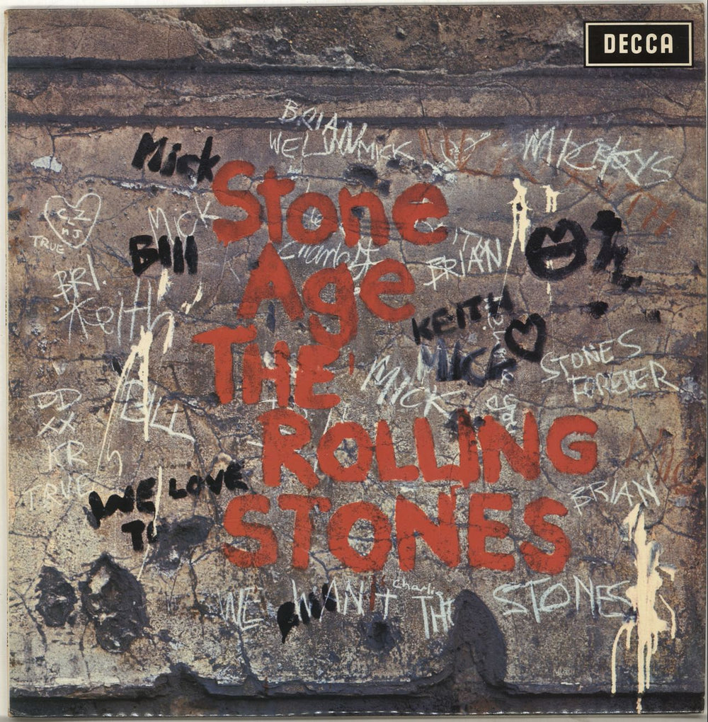 The Rolling Stones Stone Age - VG UK vinyl LP album (LP record)