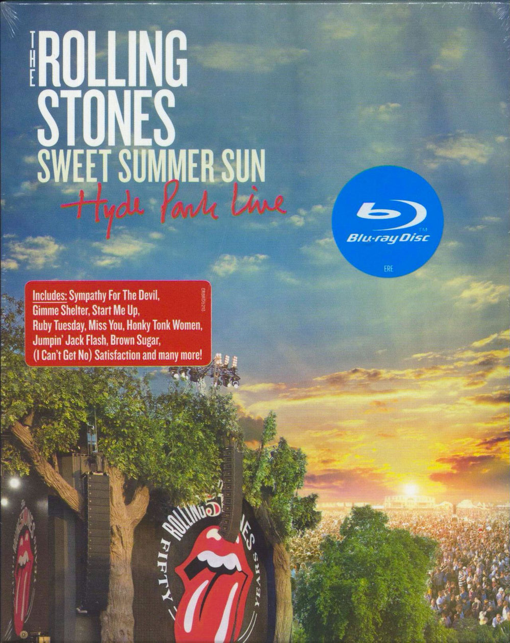 The Rolling Stones Sweet Summer Sun - Hyde Park Live UK Blu Ray DVD ERBRD5213