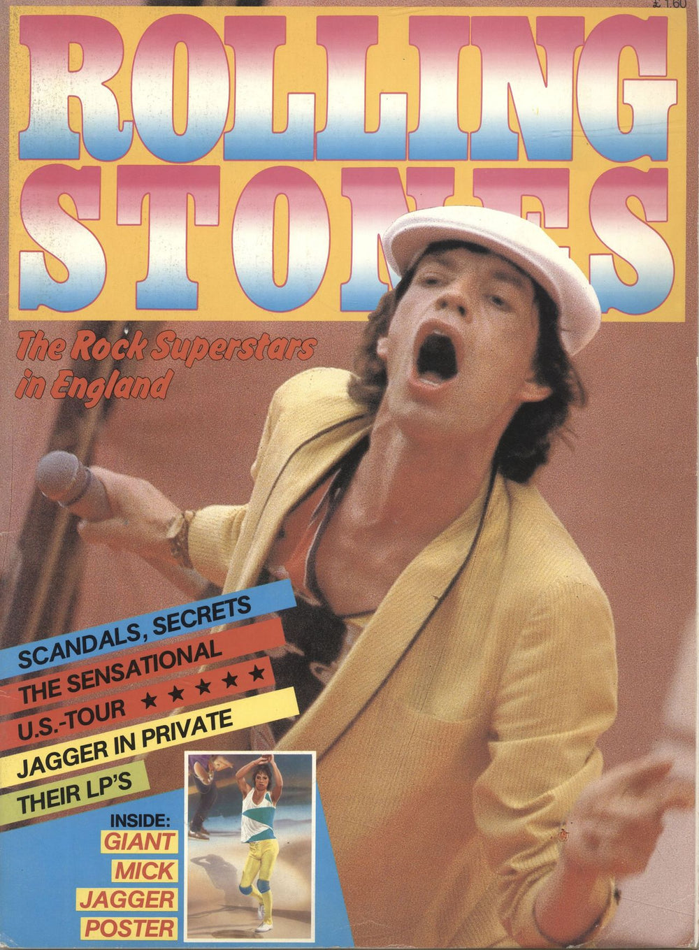 The Rolling Stones The Rock Superstars In England UK magazine MAGAZINE