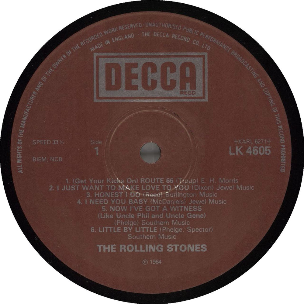 The Rolling Stones The Rolling Stones - 7th UK vinyl LP album (LP record) ROLLPTH77845