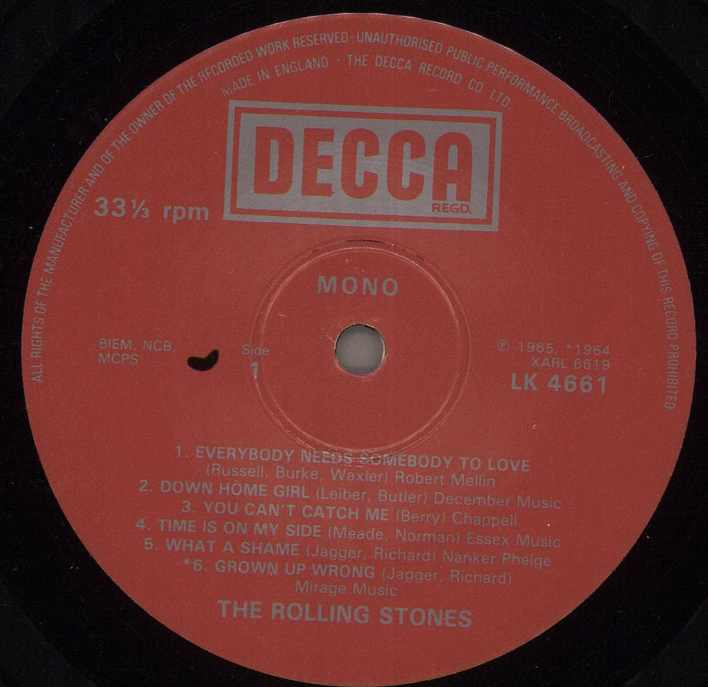 The Rolling Stones The Rolling Stones No. 2 - 80s UK vinyl LP album (LP record) ROLLPTH77846