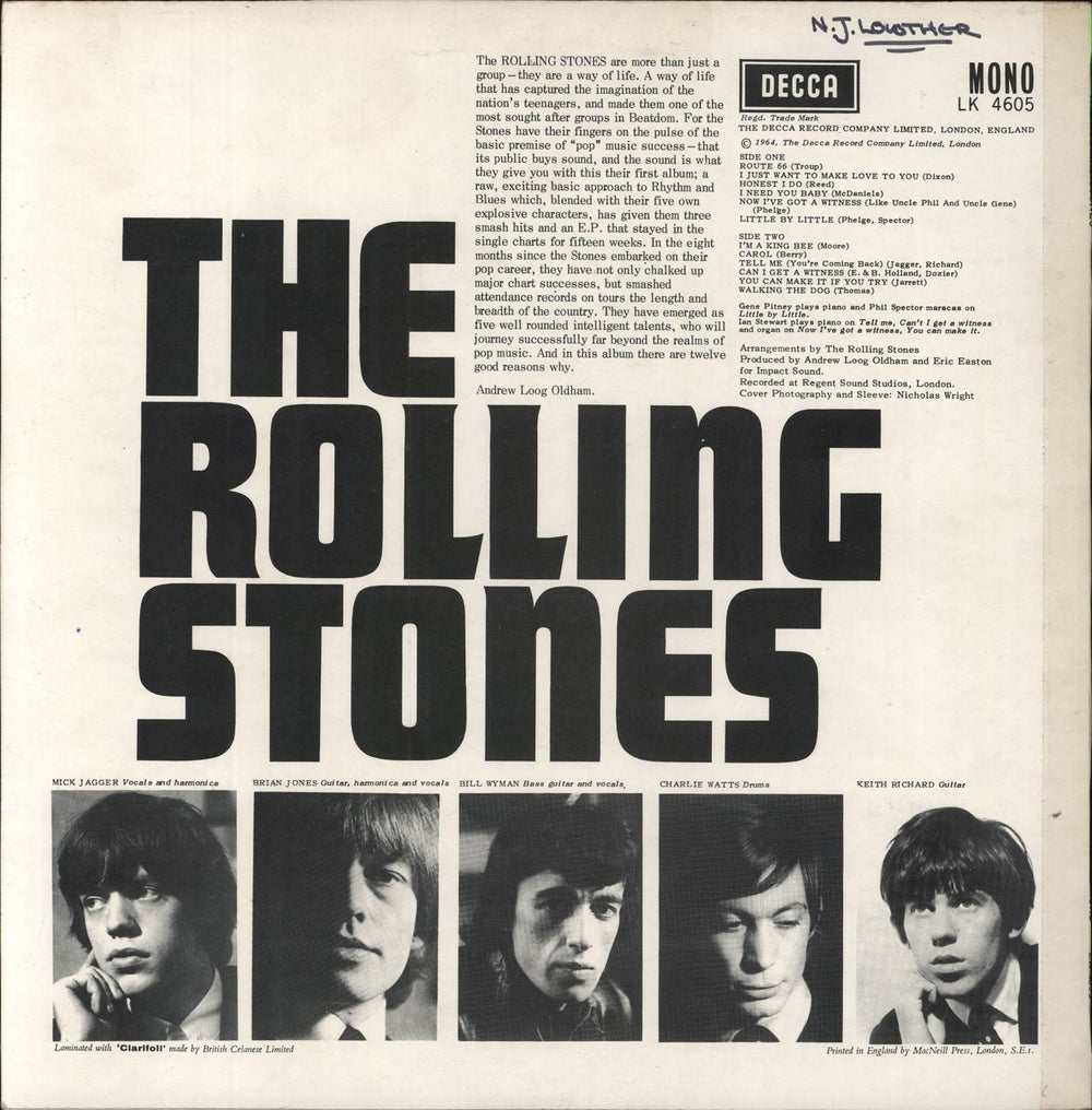 The Rolling Stones The Rolling Stones / The Rolling Stones No. 2 UK 2-LP vinyl record set (Double LP Album)