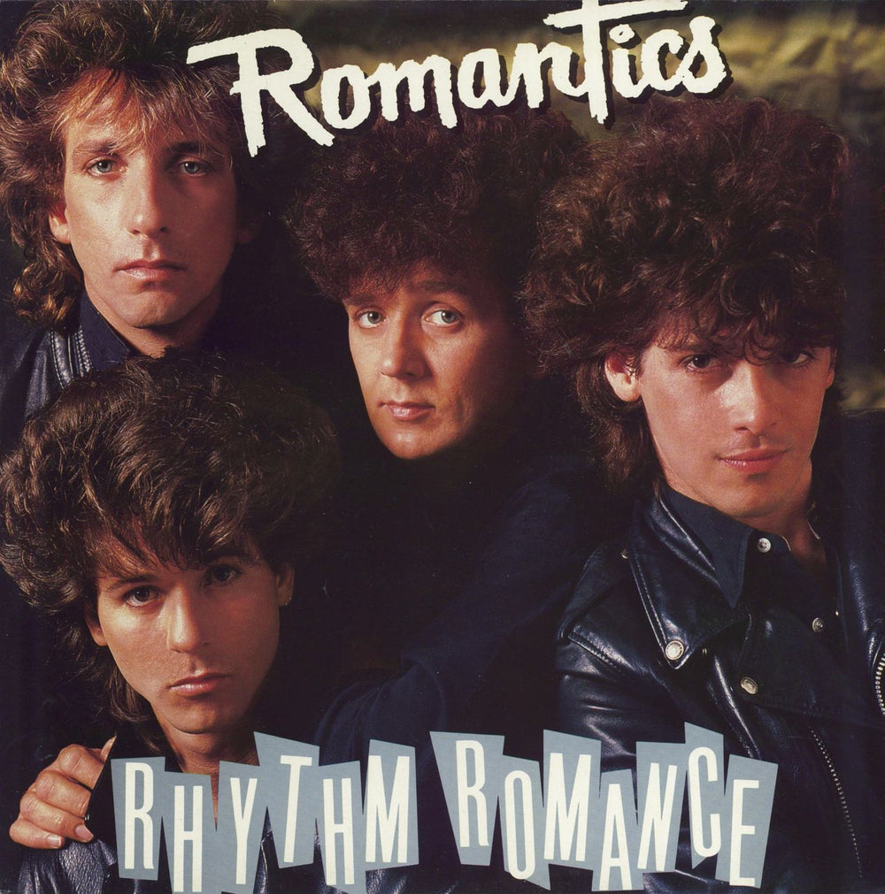 The Romantics Rhythm Romance Dutch vinyl LP album (LP record) 26567