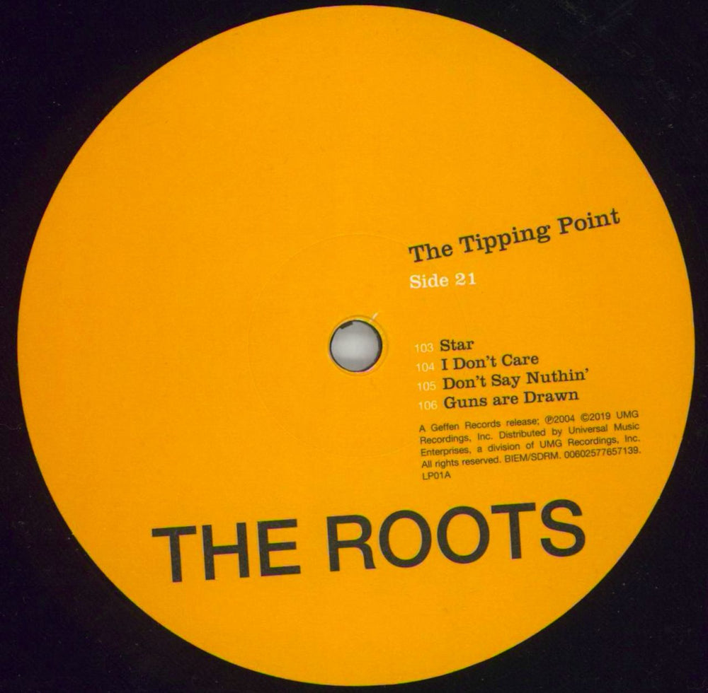 The Roots The Tipping Point - 180gm UK 2-LP vinyl record set (Double LP Album) T/R2LTH816779