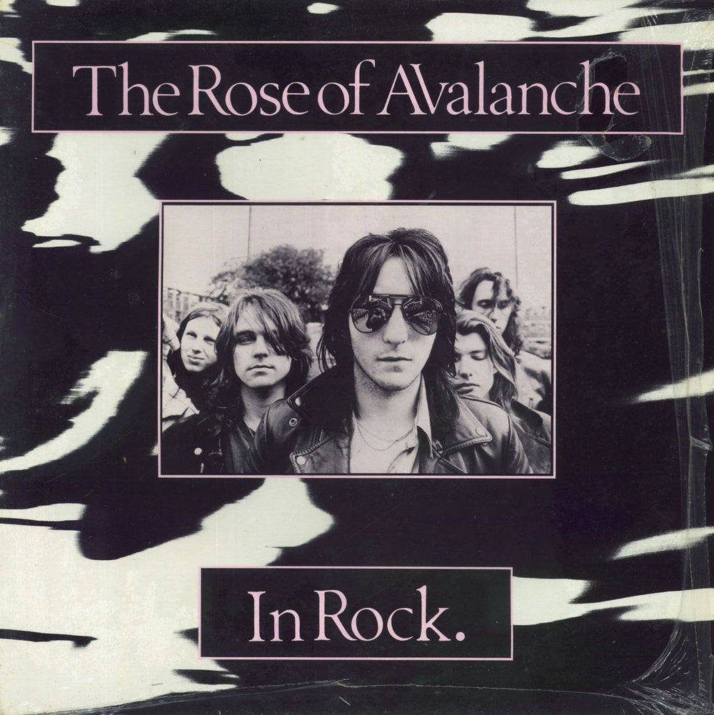 The Rose Of Avalanche In Rock - shrink UK vinyl LP album (LP record) FIRELP12