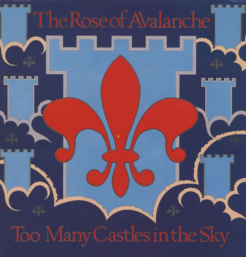 The Rose Of Avalanche Too Many Castles In The Sky UK 12" vinyl single (12 inch record / Maxi-single) BLAZE9