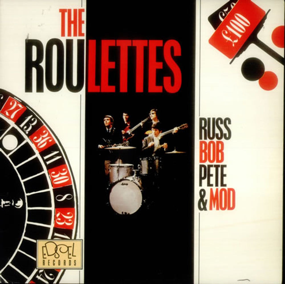 The Roulettes Russ, Bob, Pete & Mod UK vinyl LP album (LP record) ED113