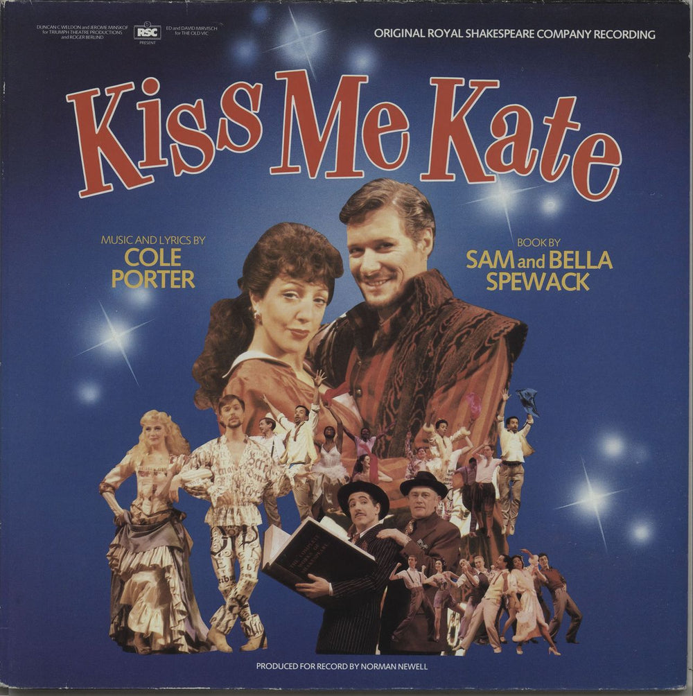 The Royal Shakespeare Company Kiss Me Kate UK vinyl LP album (LP record) CAST10