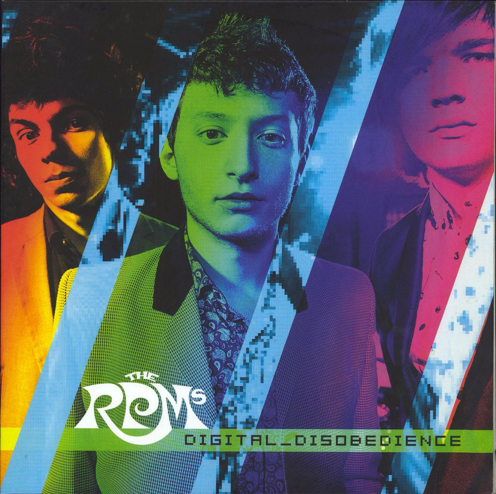 The RPMs Digital Disobedience UK 12" vinyl single (12 inch record / Maxi-single) XMREP152LP