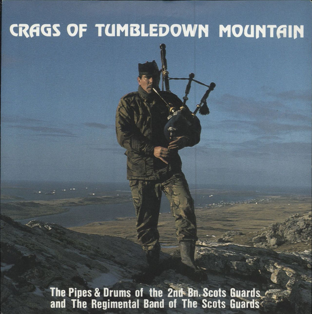 The Scots Guards Crags Of Tumbledown Mountain UK 7" vinyl single (7 inch record / 45) SWGR007