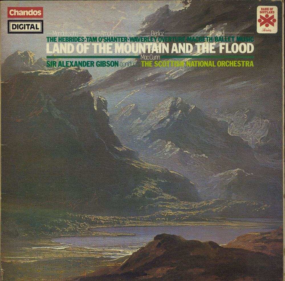 The Scottish National Orchestra Land Of The Mountain And The Flood, Etc. UK vinyl LP album (LP record) ABRD1032