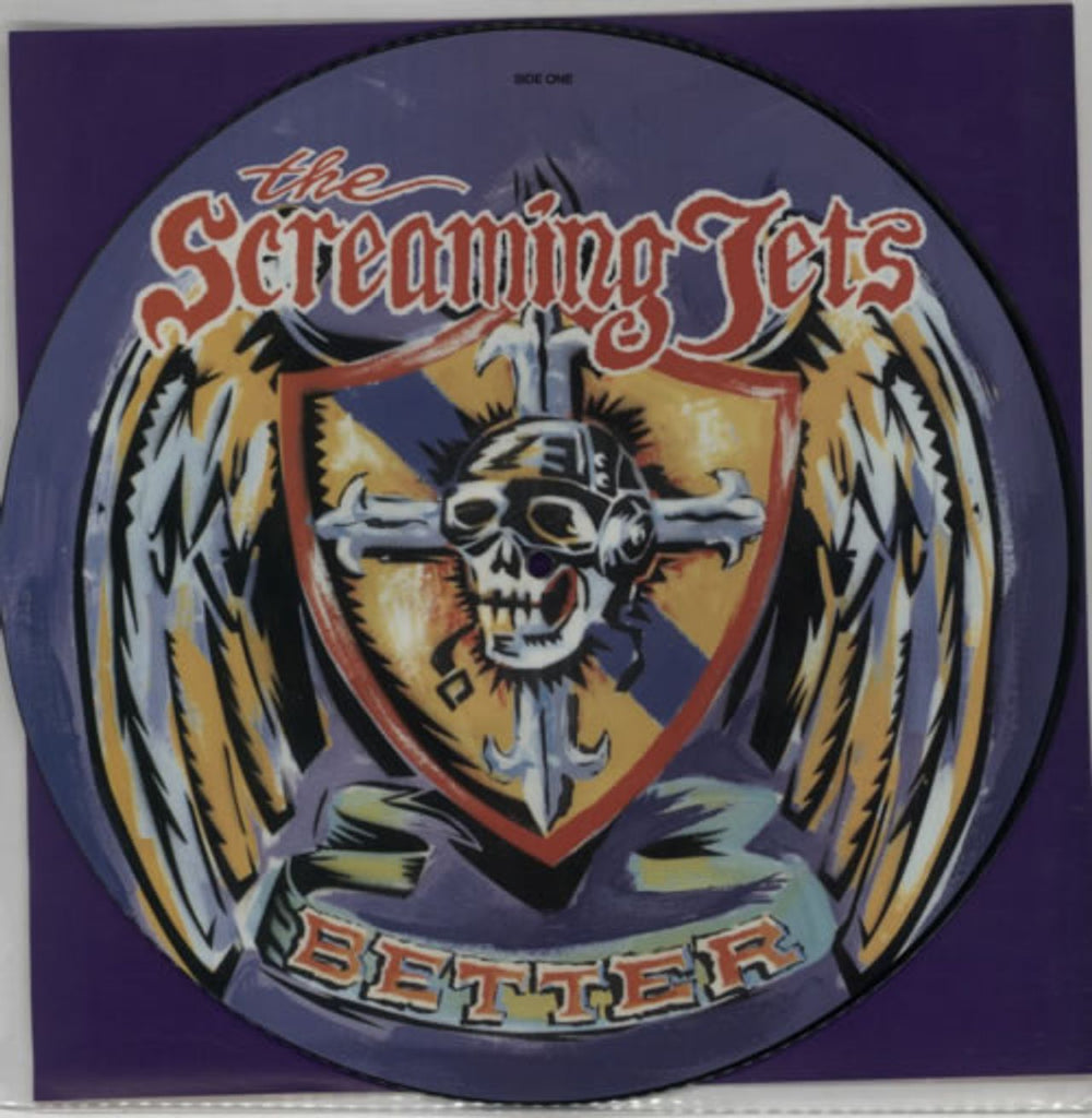 The Screaming Jets Better UK 12" vinyl picture disc (12 inch picture record) RART712