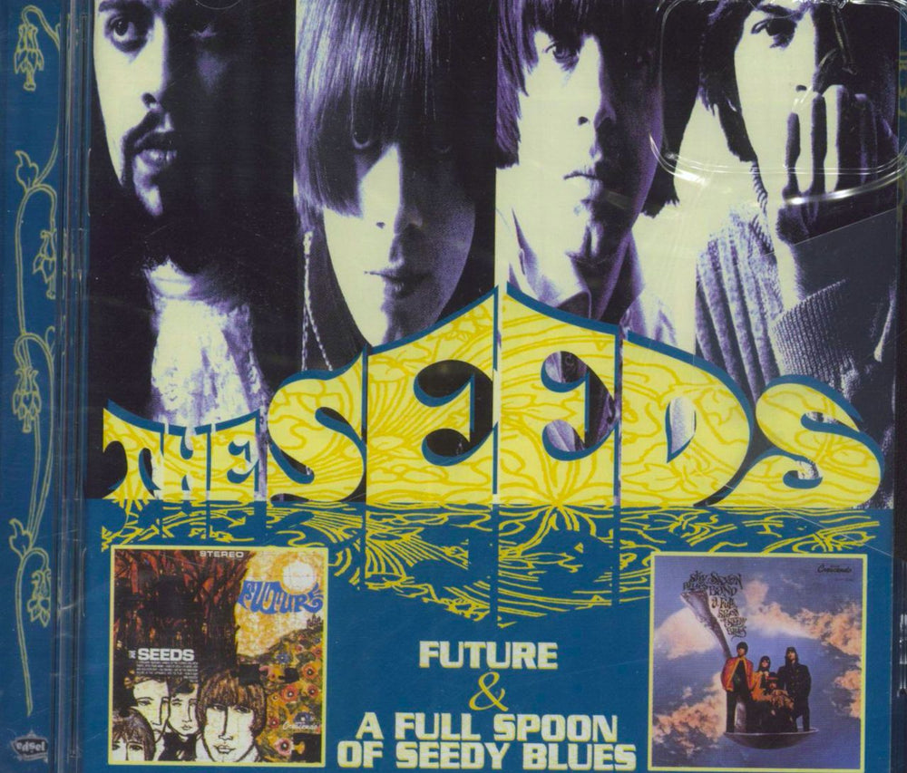 The Seeds Future & A Full Spoon Of Seedy Blues - Sealed UK CD album (CDLP) DIAB8040