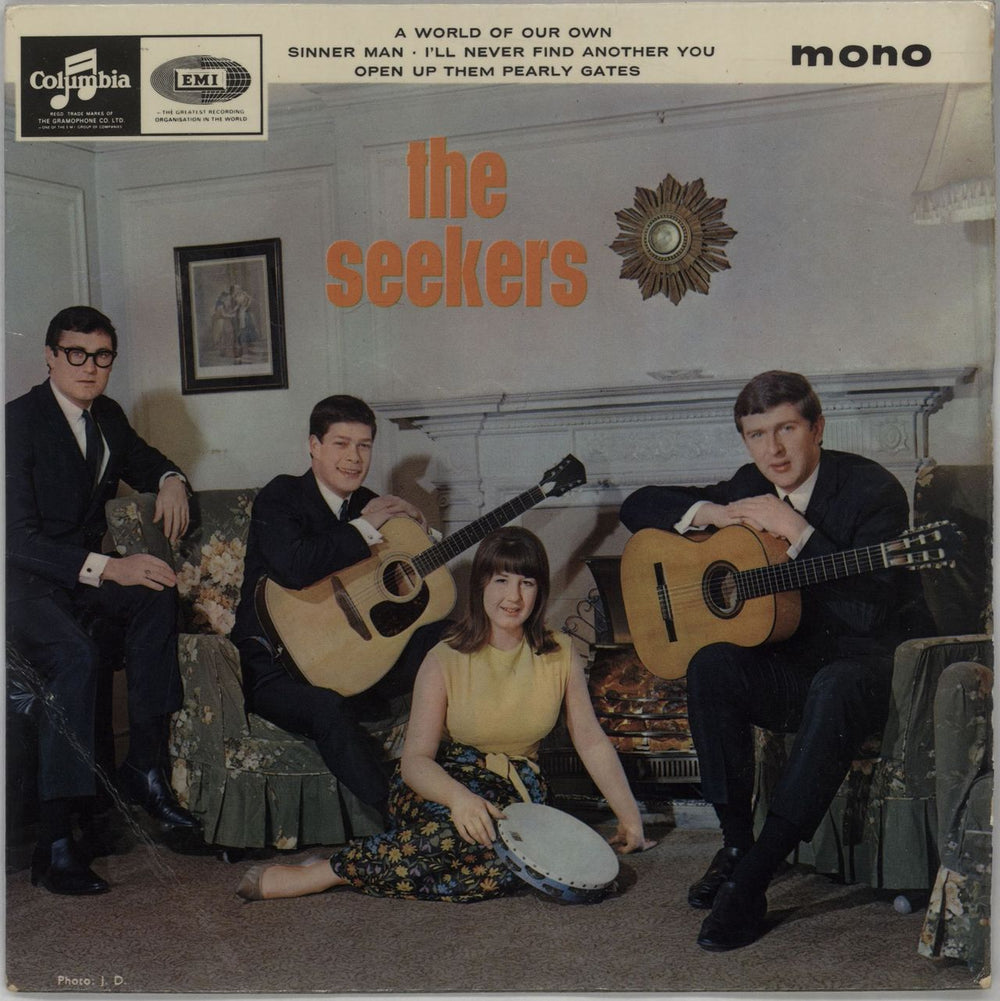 The Seekers The Seekers EP - 4 Prong - EX UK 7" vinyl single (7 inch record / 45) SEG8425