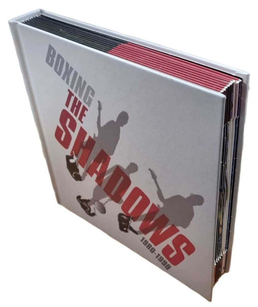 The Shadows Boxing The Shadows 1980-1990 + Signed Photo UK CD Album Box Set SHADSBOX01X