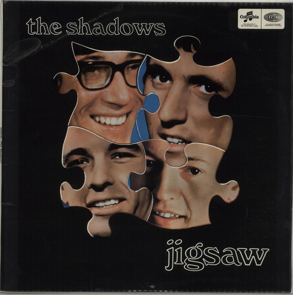 The Shadows Jigsaw - EX UK vinyl LP album (LP record) SX6148