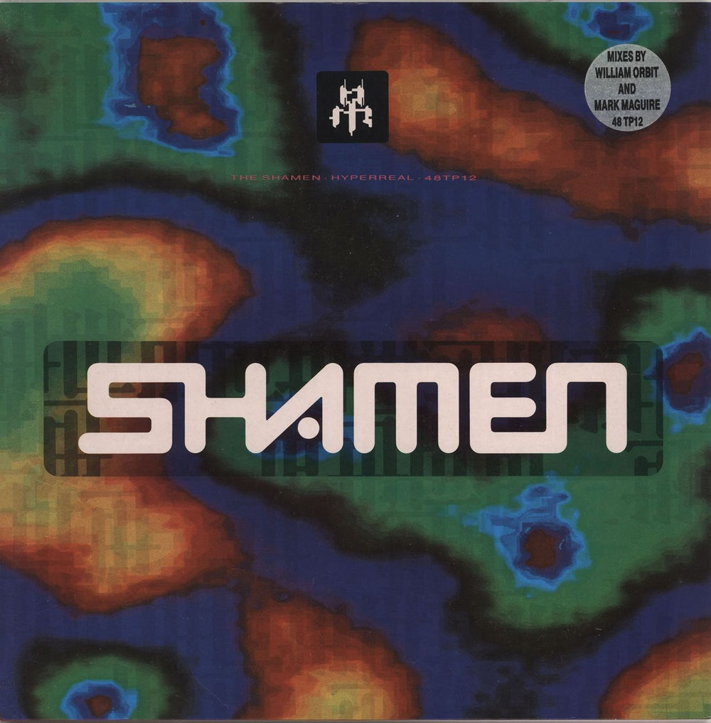 The Shamen Hyperreal UK 12" vinyl single (12 inch record / Maxi-single) 48TP12