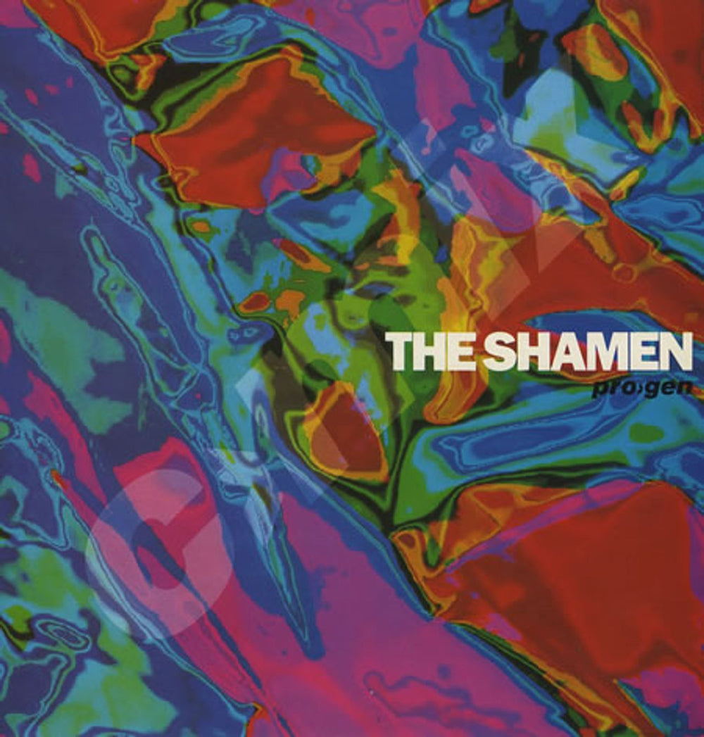 The Shamen Pro>gen UK 12" vinyl single (12 inch record / Maxi-single) 36TP12L