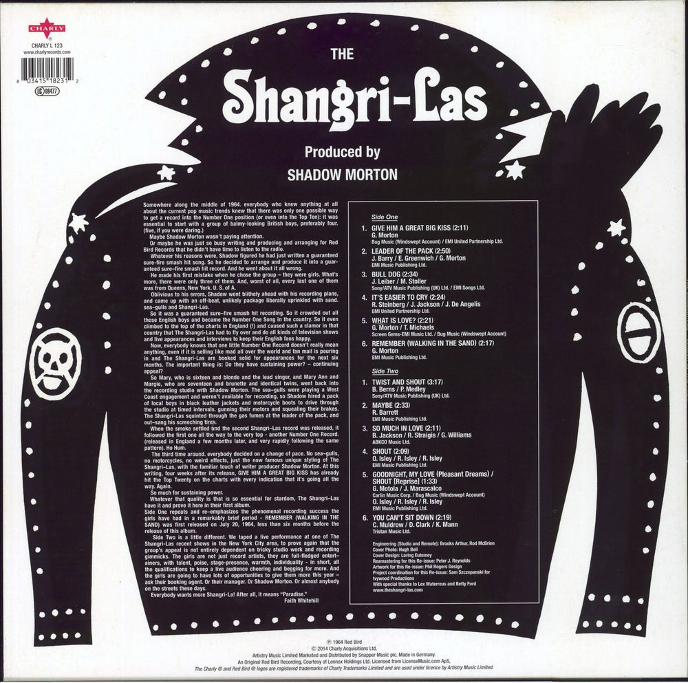 The Shangri-Las Leader Of The Pack UK vinyl LP album (LP record) 803415182312