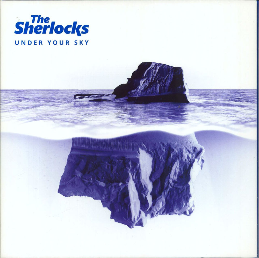 The Sherlocks Under Your Sky - Blue Galaxy Vinyl UK vinyl LP album (LP record) INFECT517DLP