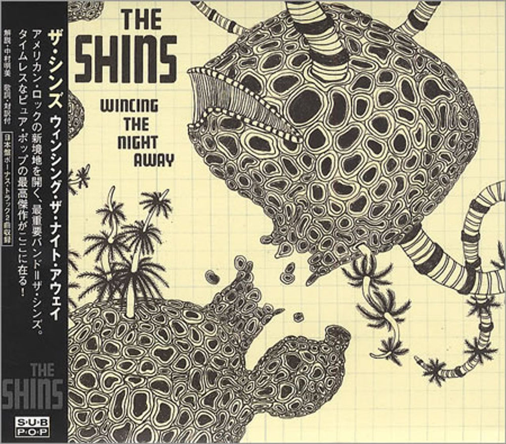 The Shins Wincing The Night Away Japanese Promo CD album (CDLP) PCCY-01820